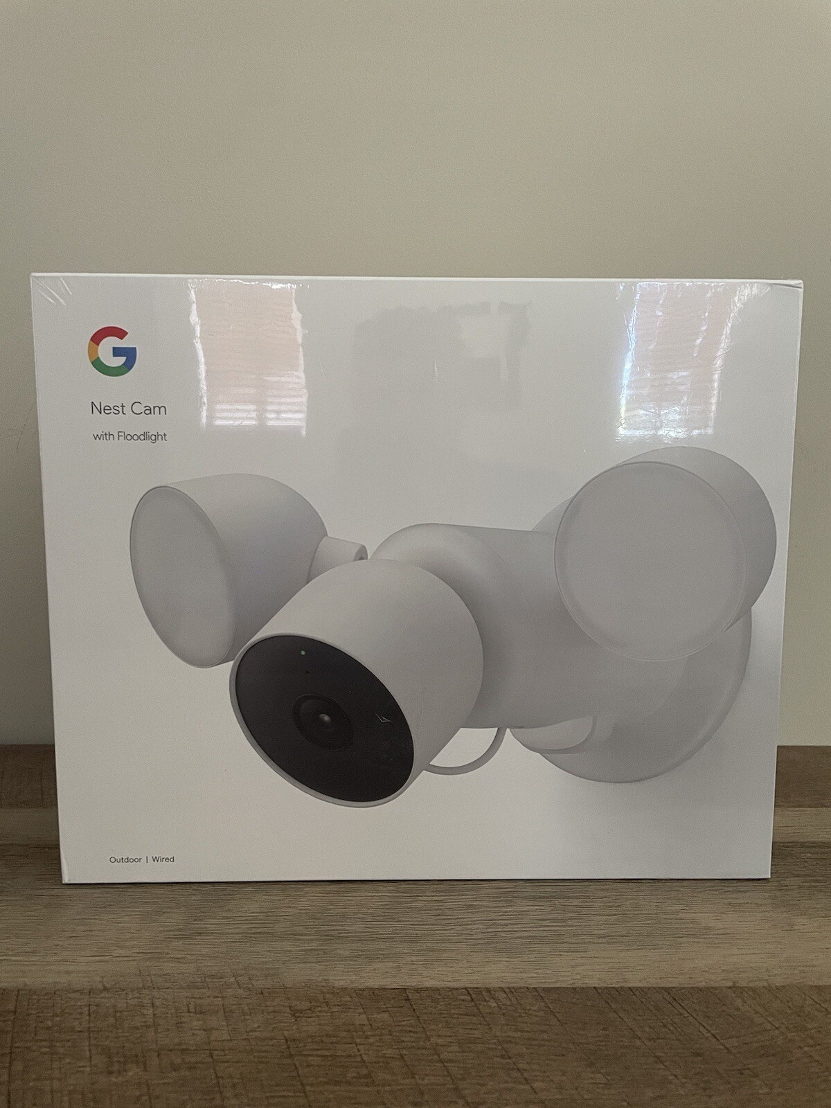 Google Nest Cam Floodlight Smart Security Camera GA02411-US