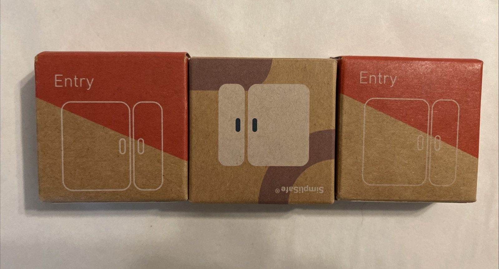 SimpliSafe ES3 Door Window Entry Sensor Security System – 3 Pack