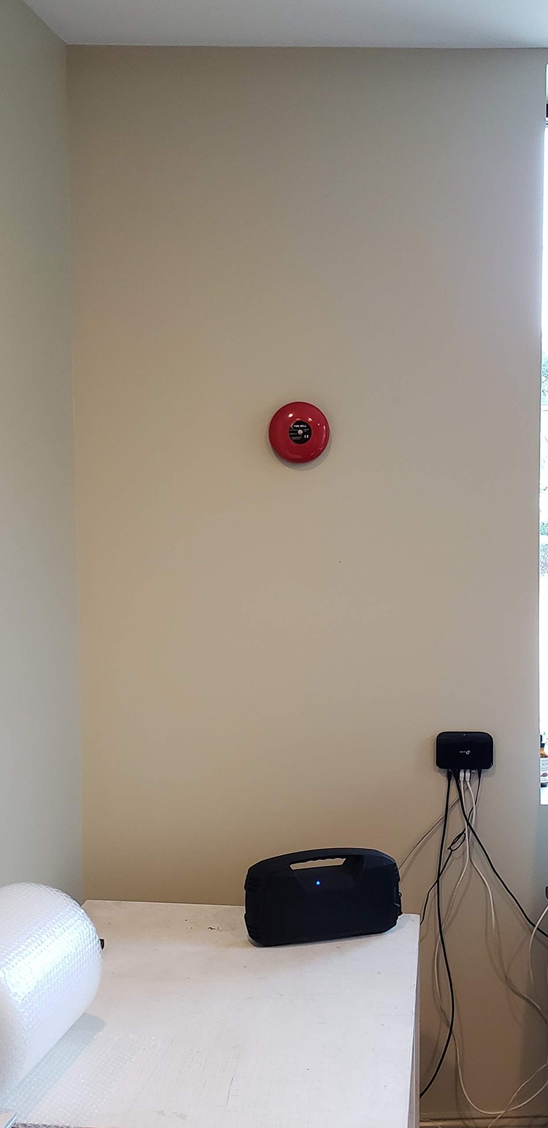 Safeguard Supply 6 Inch 12V DC Loud Fire Alarm Bell – Extra 6″, Red
