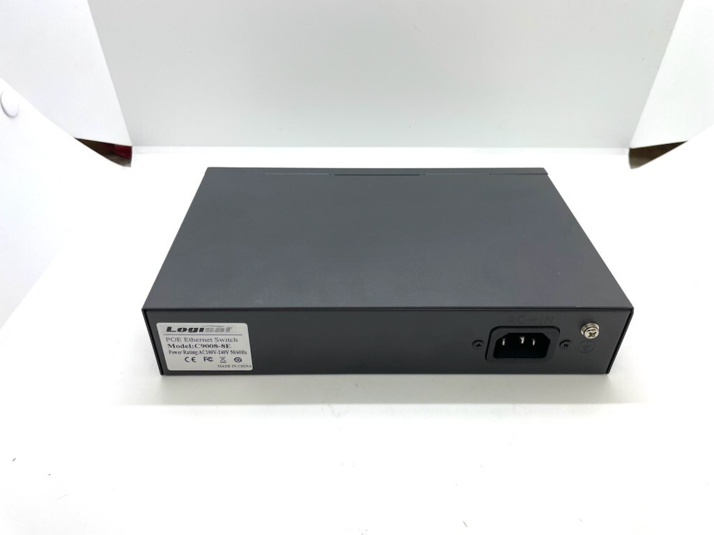 Logisaf 10 Port PoE Switch Unmanaged Fast Ethernet Switch FREE SHIP c