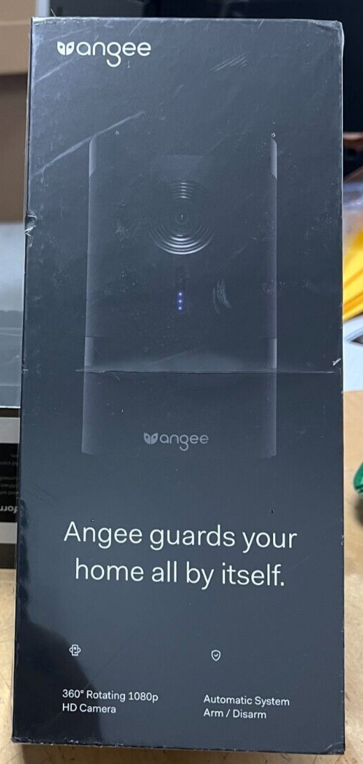 Angee – Wireless Home Security Camera Black ANG-S13-B-01 CIB