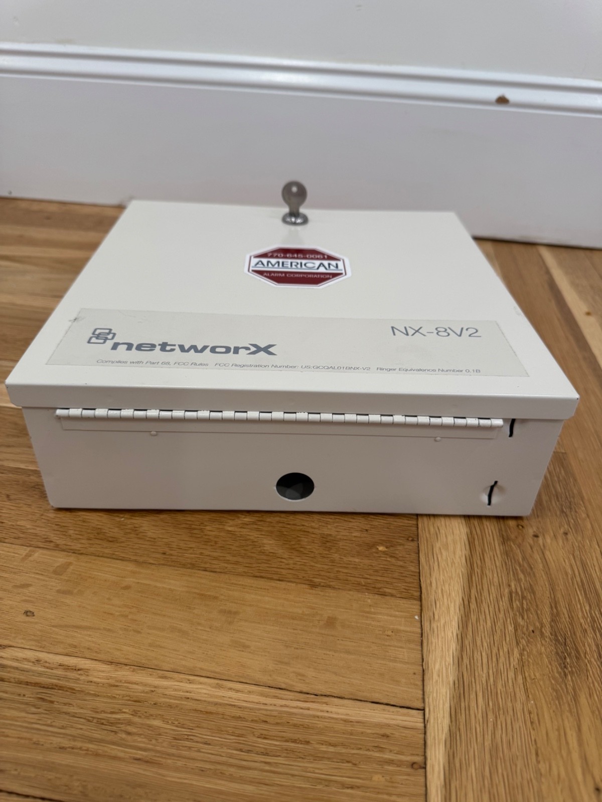 Interlogix GE Networx NX-8V2 Security Box and Key Only