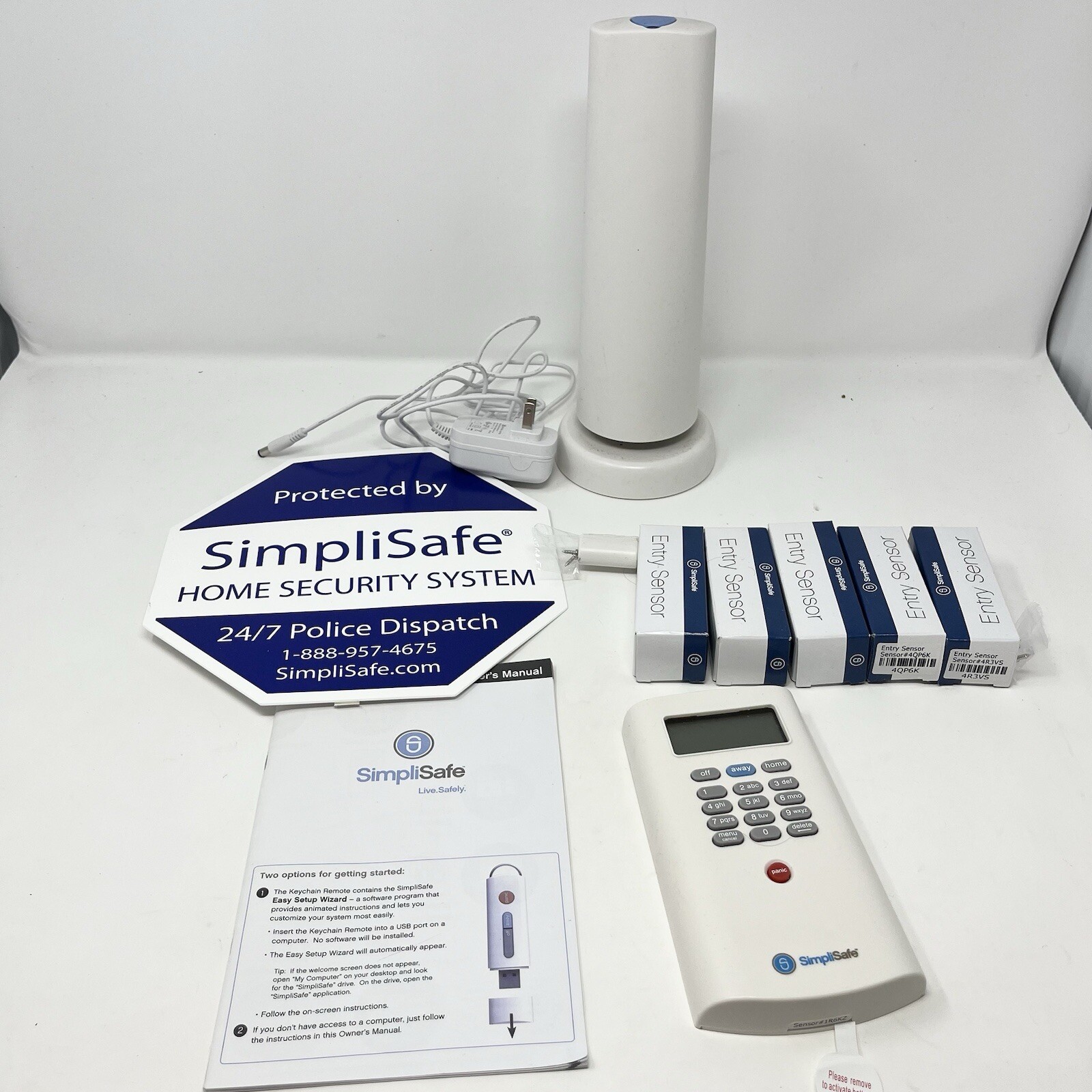 Simplisafe KP1000 Keypad Wireless Home Security System 1st Generation Original