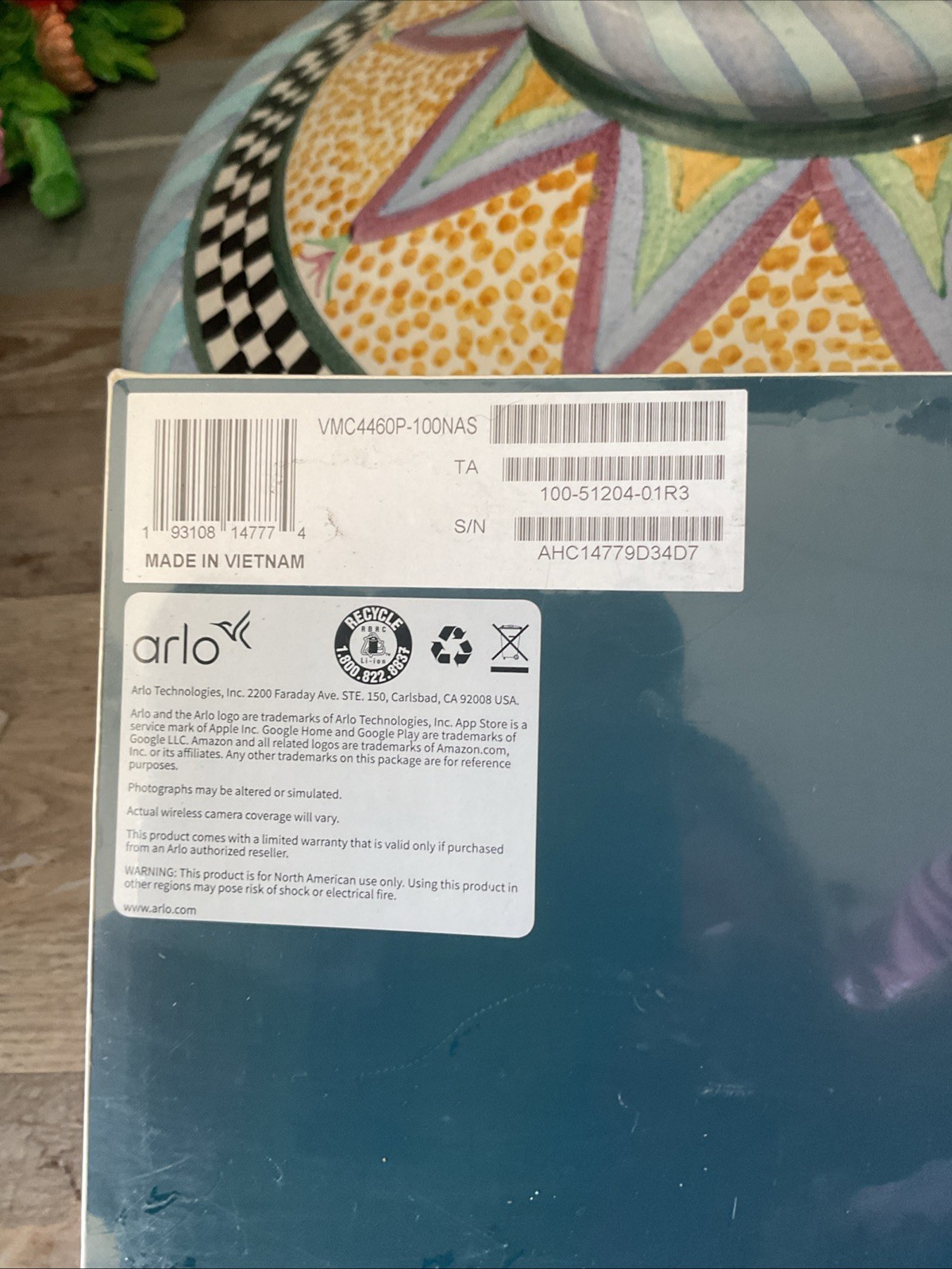 Arlo Pro 5S 2K Spotlight Camera Wireless Home Security Camera with Spotlight