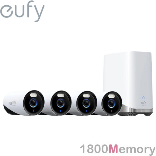 eufy Security eufyCam Cam E330 4K Pro Wireless Security Camera HomeBase IP67