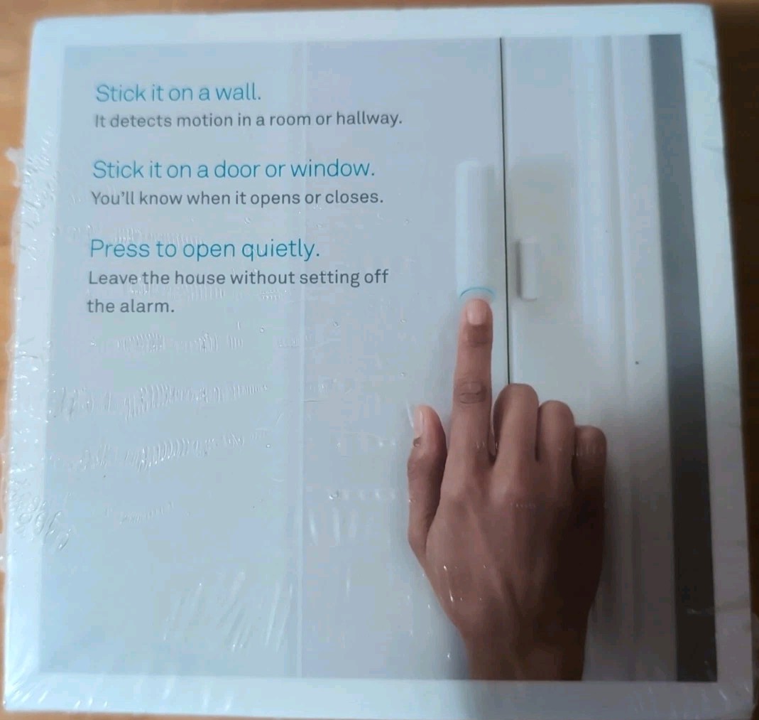 Google Nest Detect Sensor for Doors and Windows (Set Of 2) H1100WES NIB SEALED
