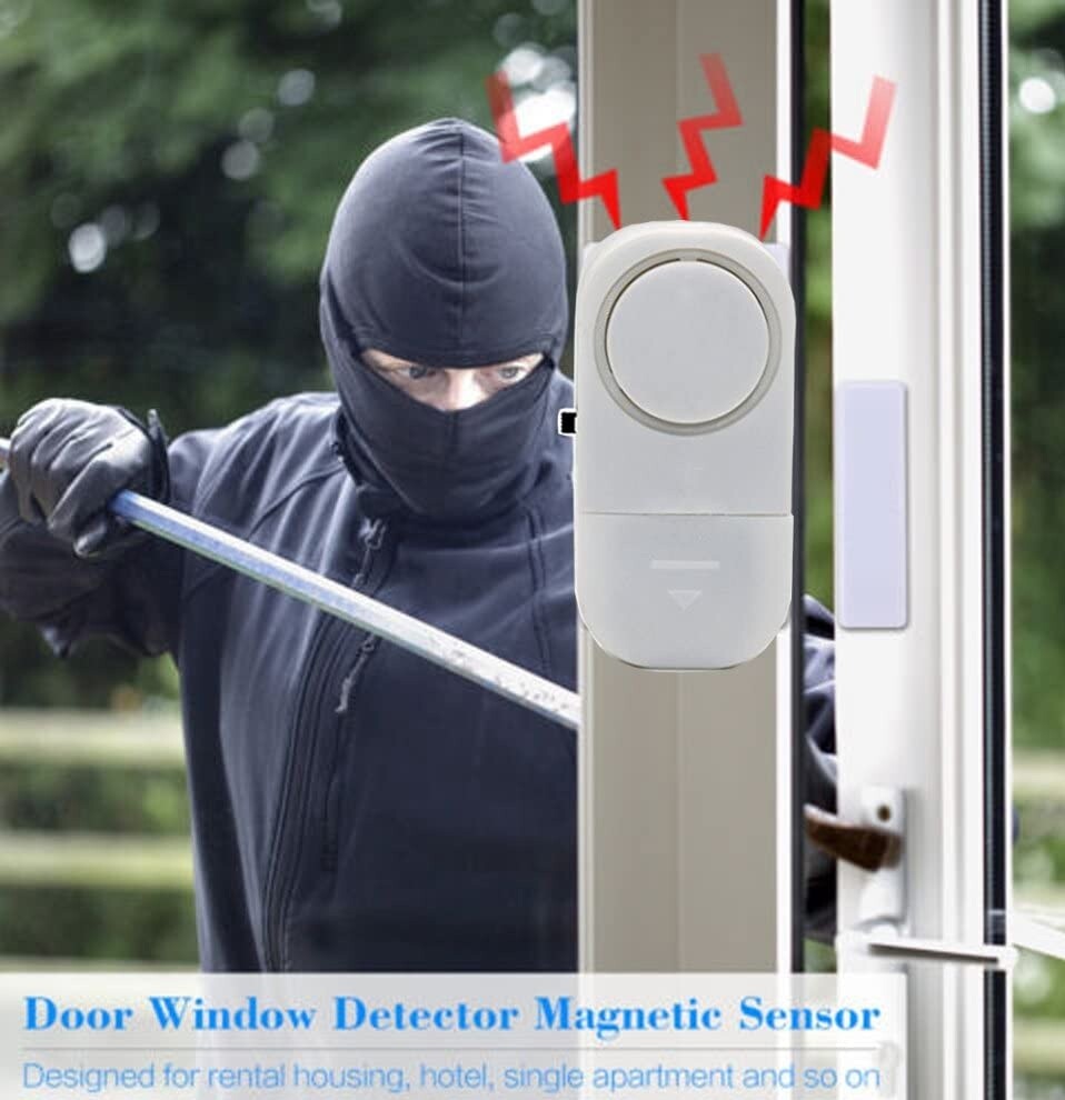 10X WIRELESS Home Window Door Burglar Security ALARM System Magnetic Sensor