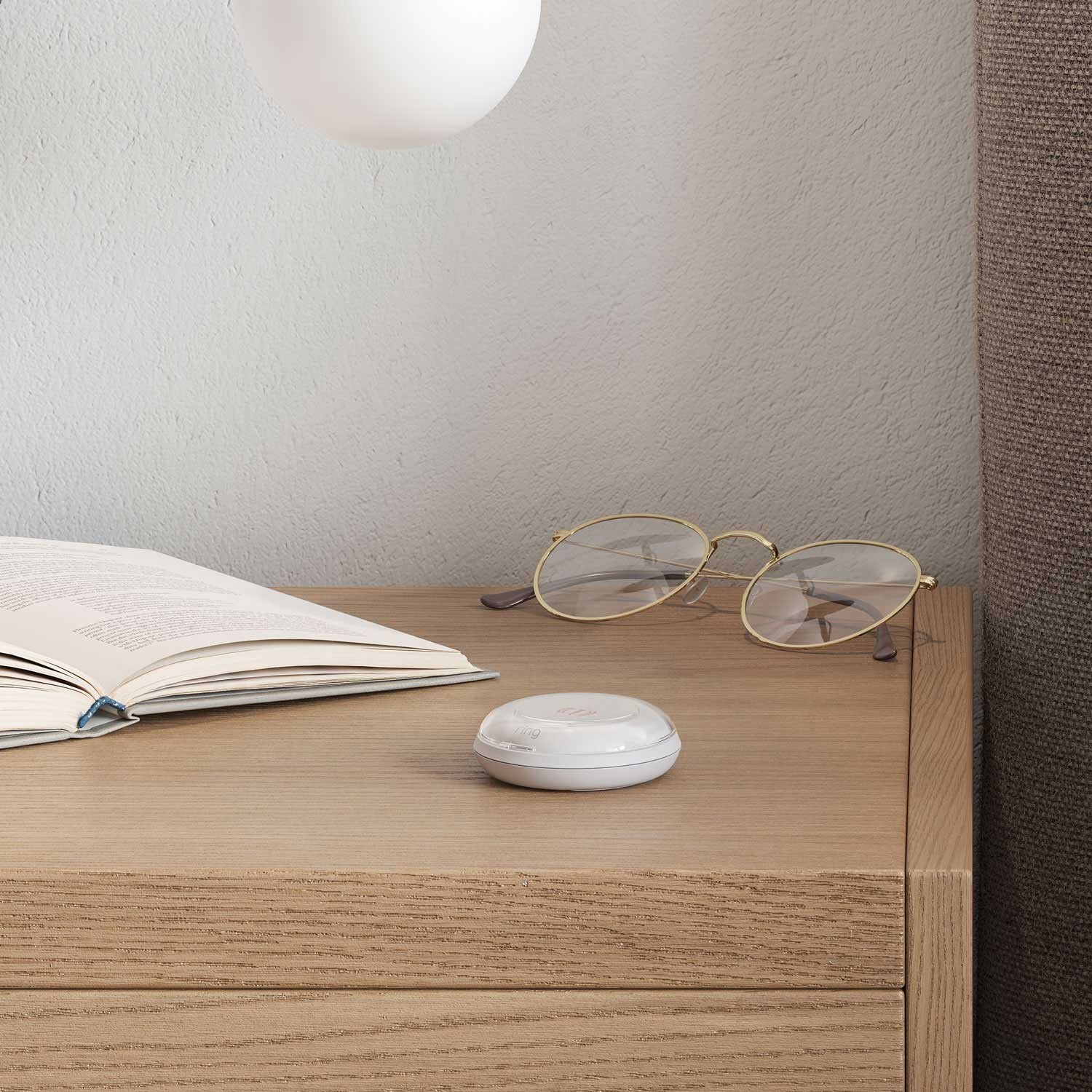 Ring Alarm Pro Wired Home Security System with Built-in eero WiFi 6 Router White