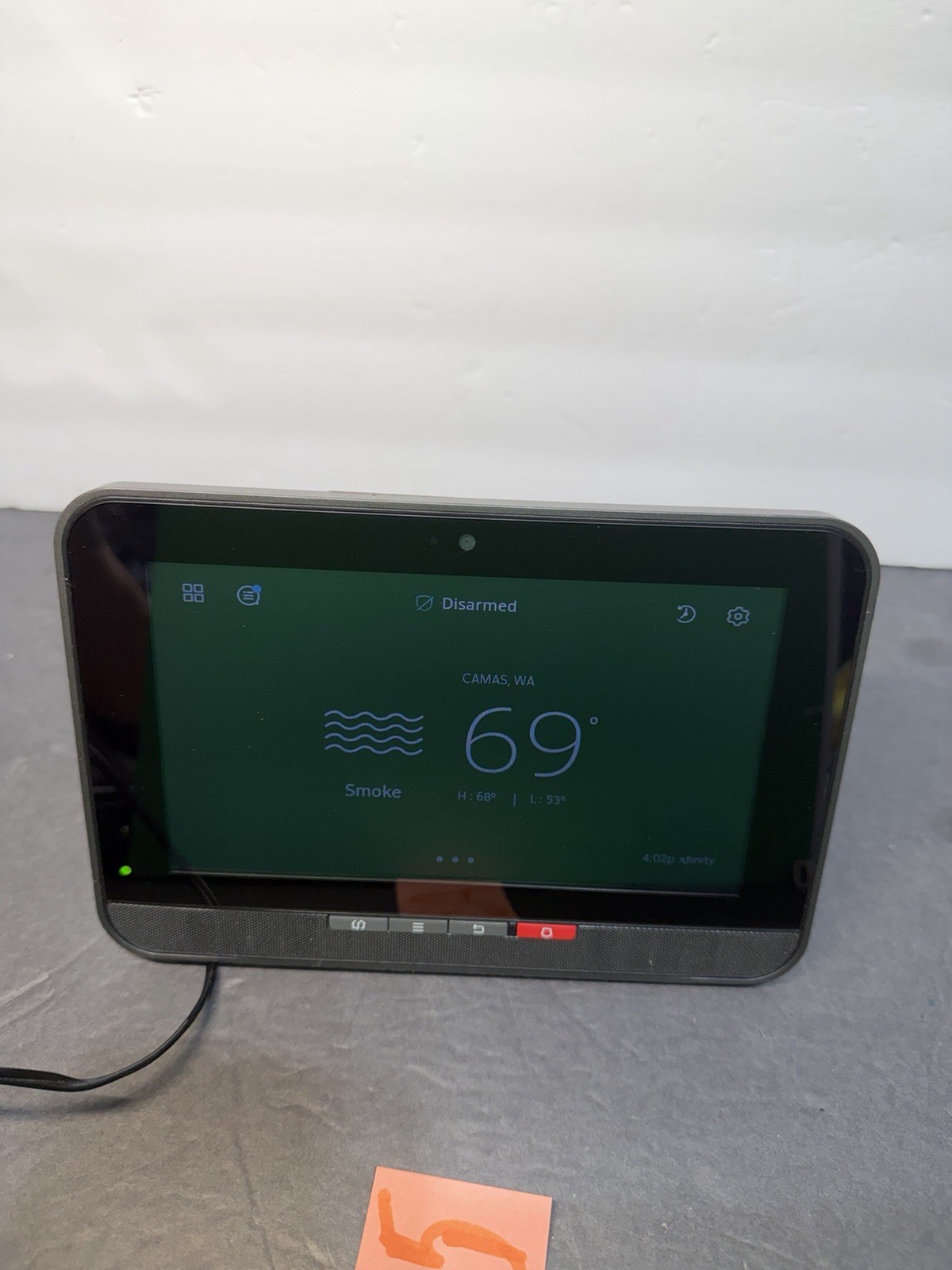 Xfinity Home Touchscreen Controller Model TCA203COM Display – Tested Working