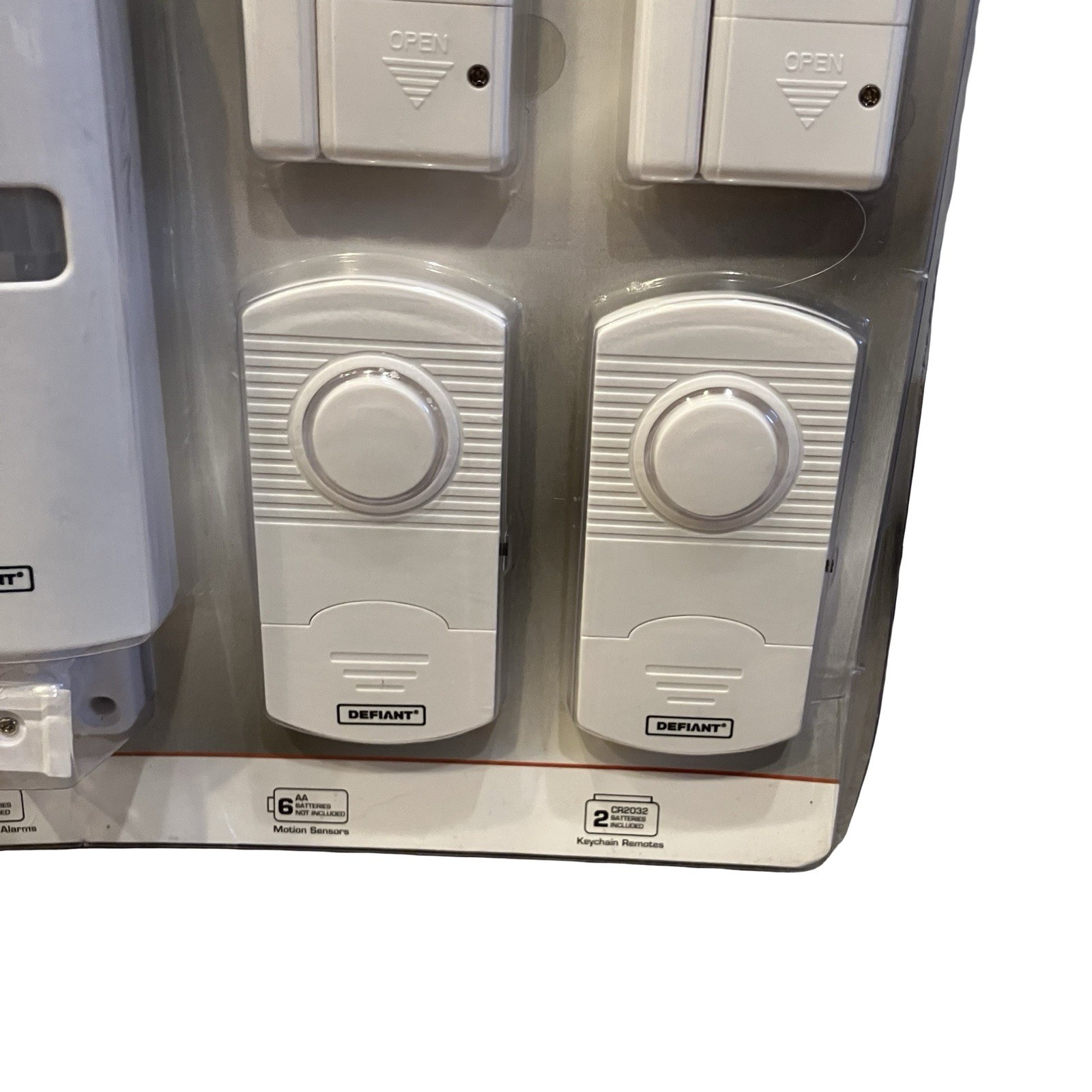 Defiant Wireless Home Security Protection System Set 4 Door/Window 2 Motion +