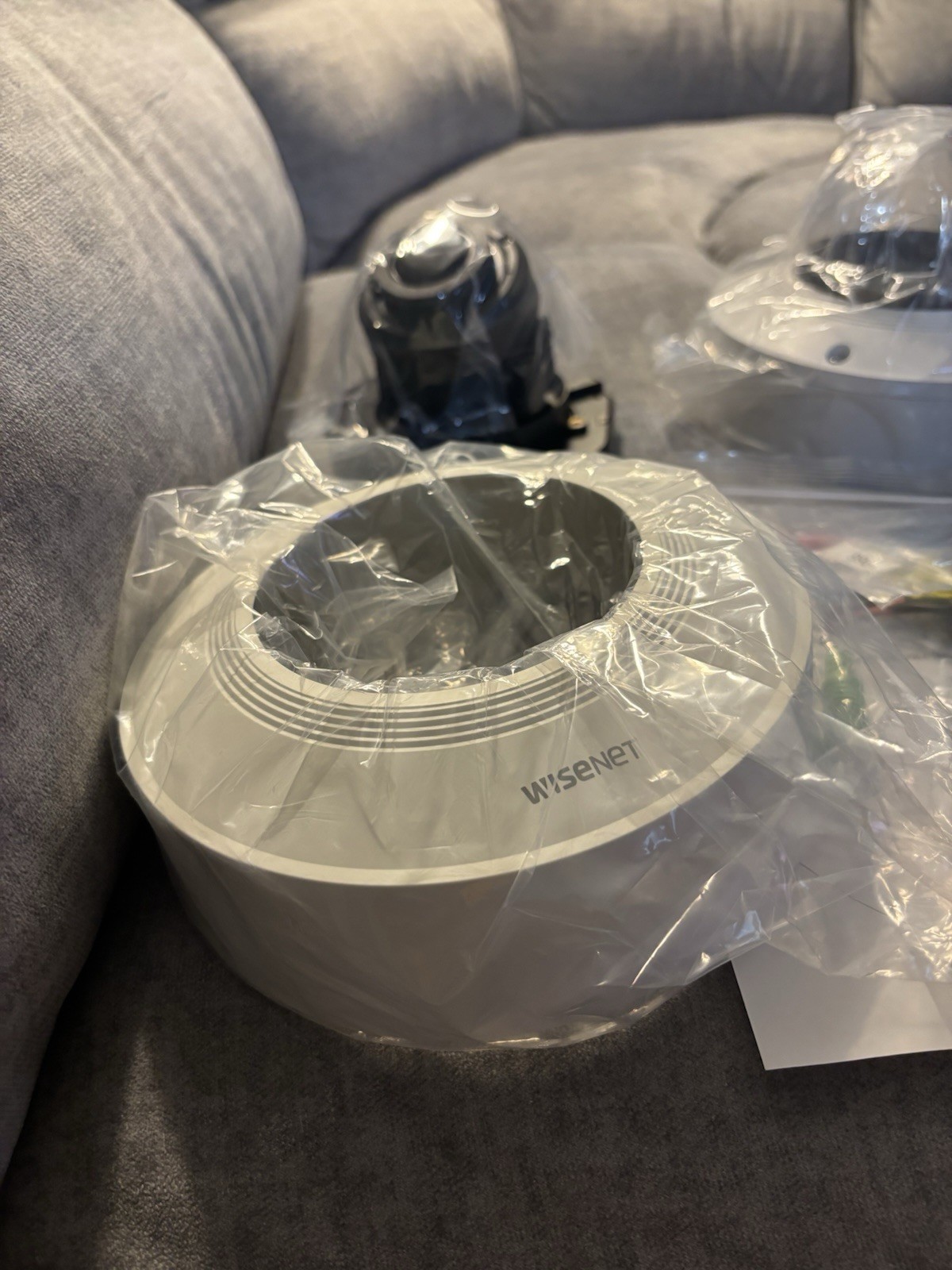 Wisenet XNV-6081R Wired IP/Network Dome Security Camera White/Black