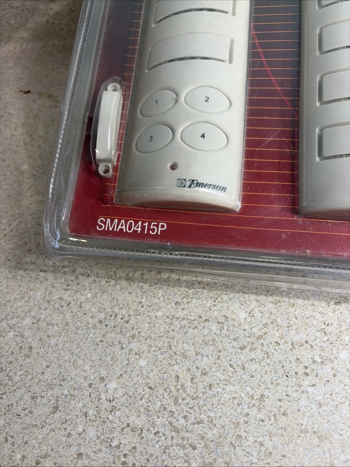 Emerson Home Security System 2 Alarms Motion Detector and Siren SMA0415P NEW