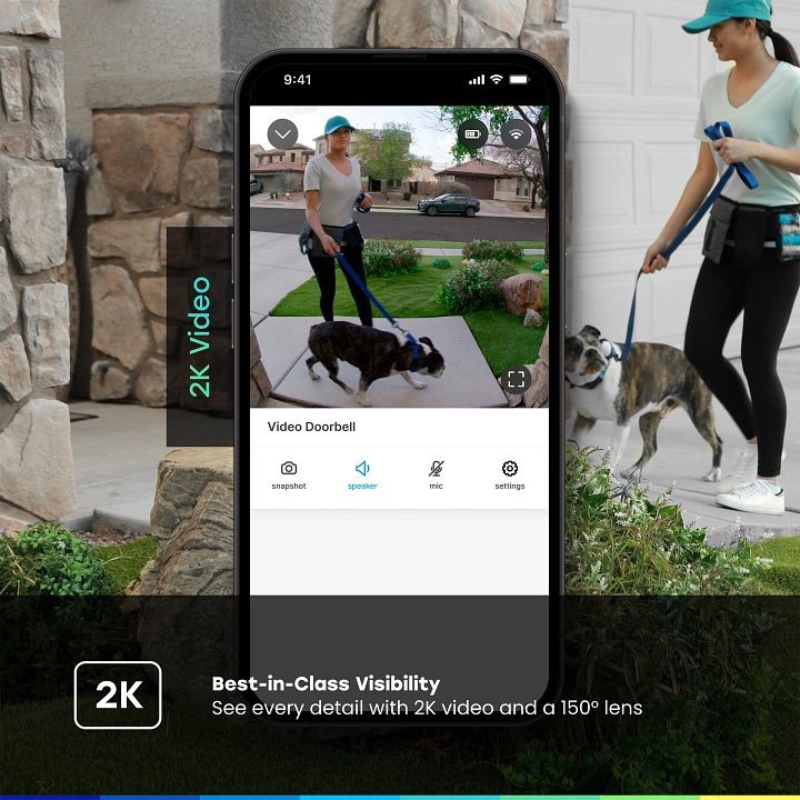 myQ Video Doorbell and Chime Bundle3.0