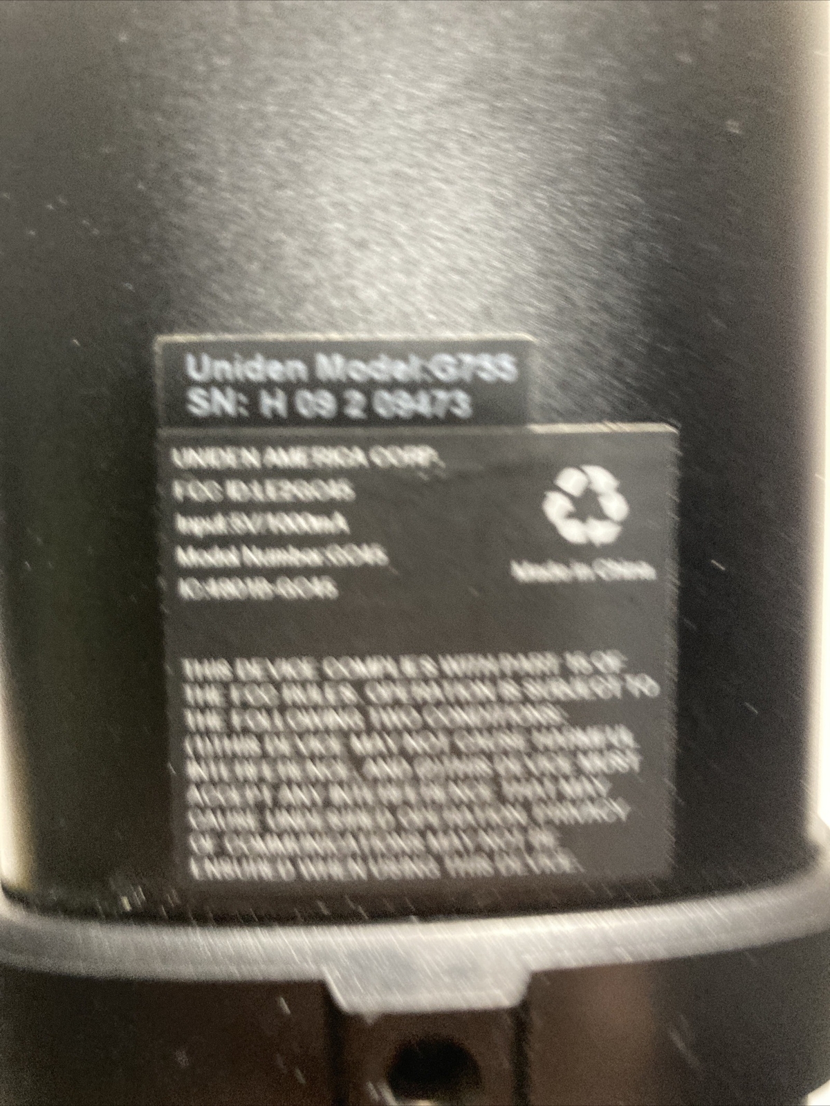 Uniden Guardian Security Camera G755- Fast Shipping Lot Of 2 Untest Read Desc.