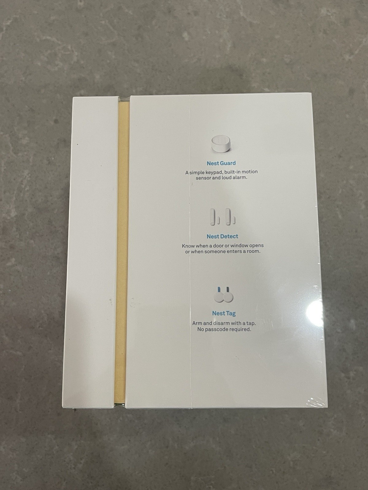 ⚡Nest H1500ES Secure​ ​Alarm​ ​System​ ​Starter​ ​Pack, White BRAND NEW SEALED⚡