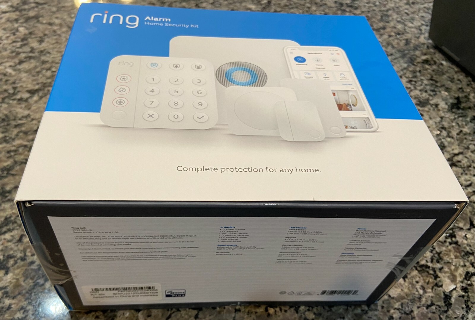 Ring Alarm 8-Piece Security Kit – White (4K18SZ-0EN0)