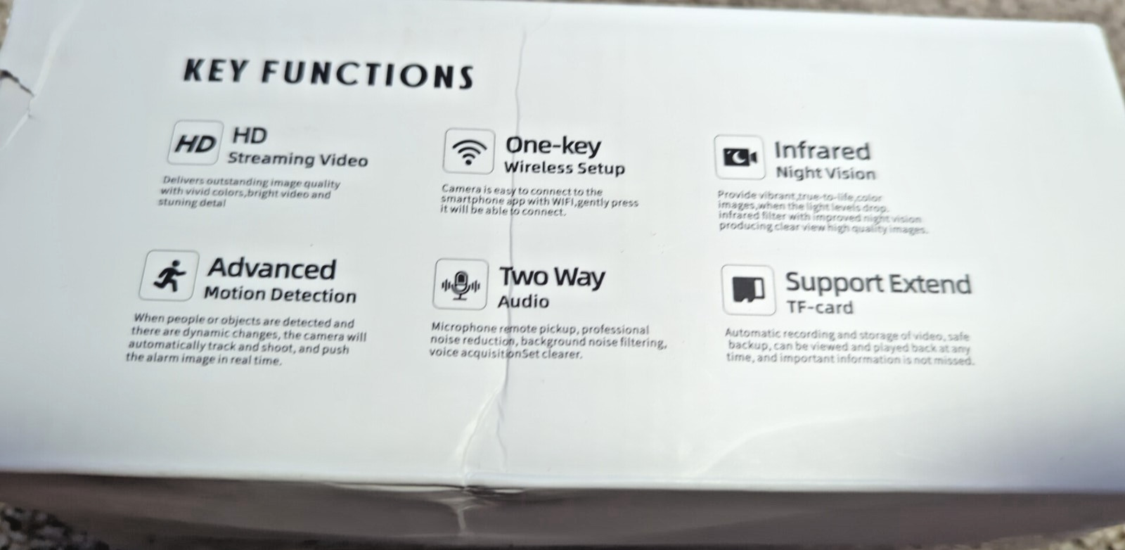 5G/2.4Ghz WiFi Robot Camera 3MP Pet/Baby Camera with Phone App Motion Detection