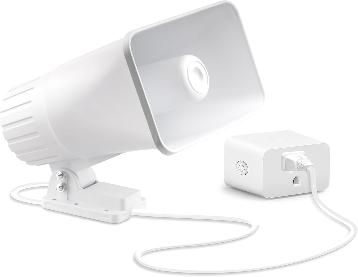 110V Outdoor Alarm Security Siren (TC-S7545-110), 80W Wired Horn, 120Db Long Ran