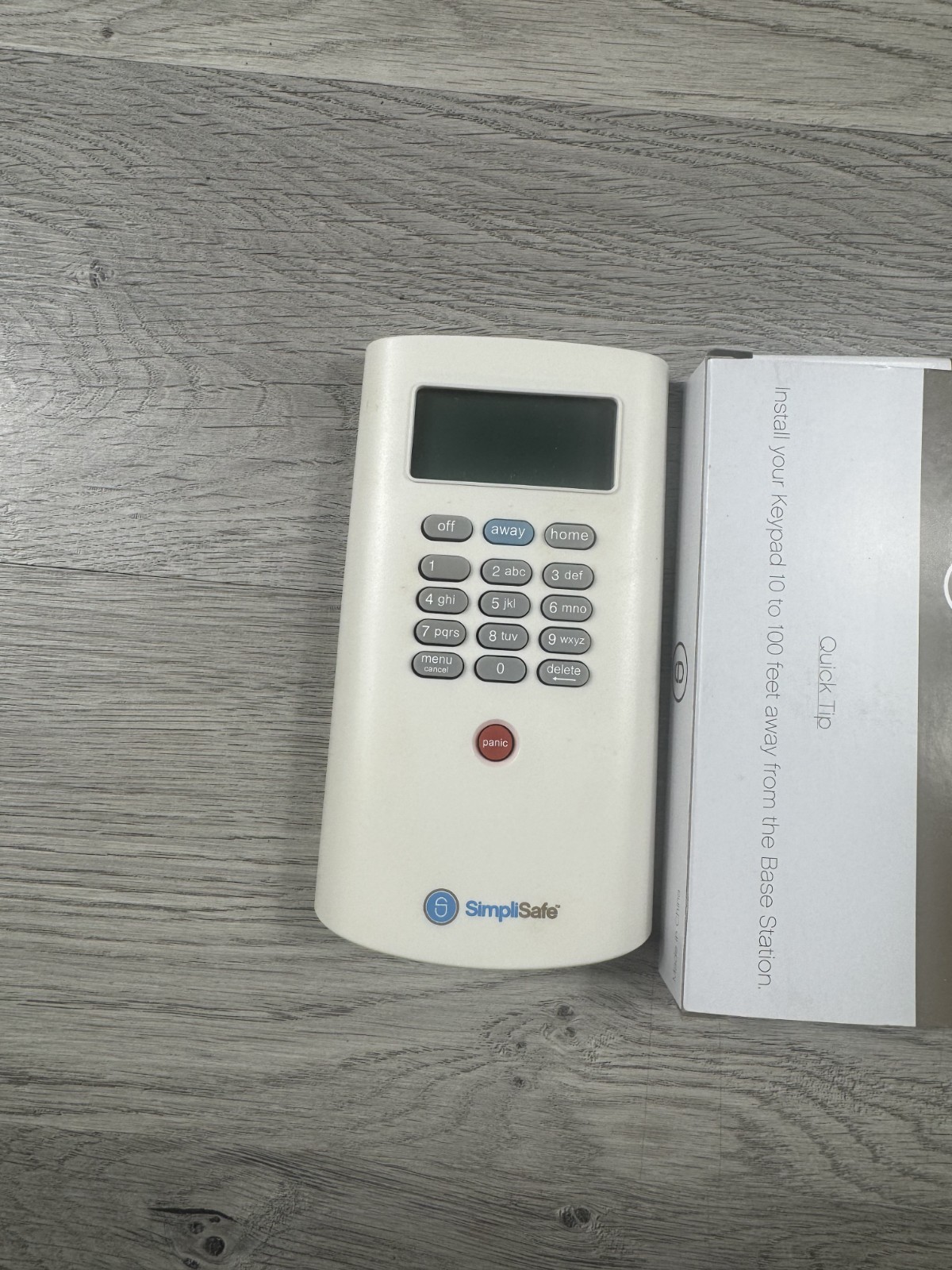 Simplisafe Wireless Home Security System Keypad 1st Generation Original KP1000