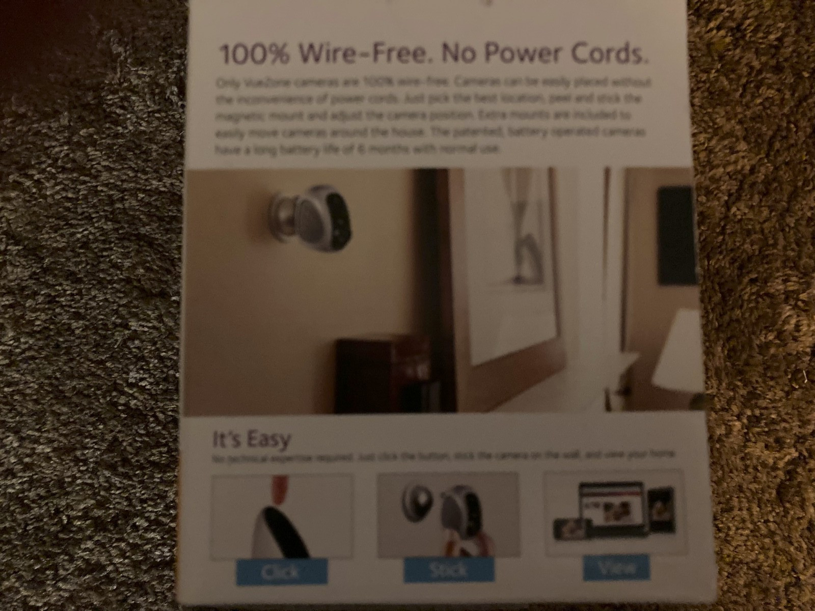 Netgear Vuezone Home Video Monitoring Day and Night System VZSX2800