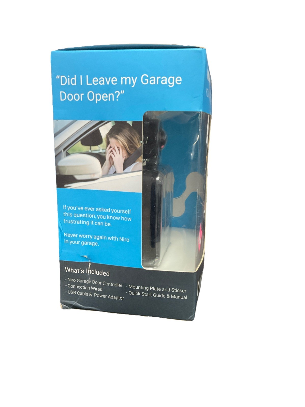 Momentum Niro WiFi Garage Door Controller With Built In Camera 10189460-3