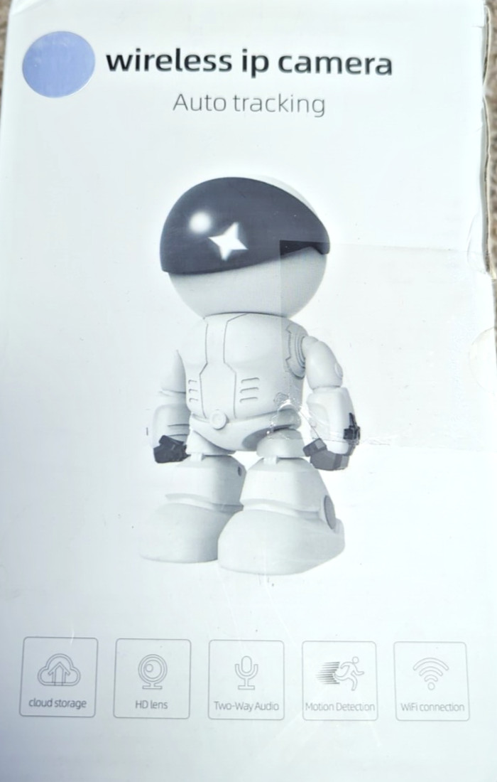 5G/2.4Ghz WiFi Robot Camera 3MP Pet/Baby Camera with Phone App Motion Detection