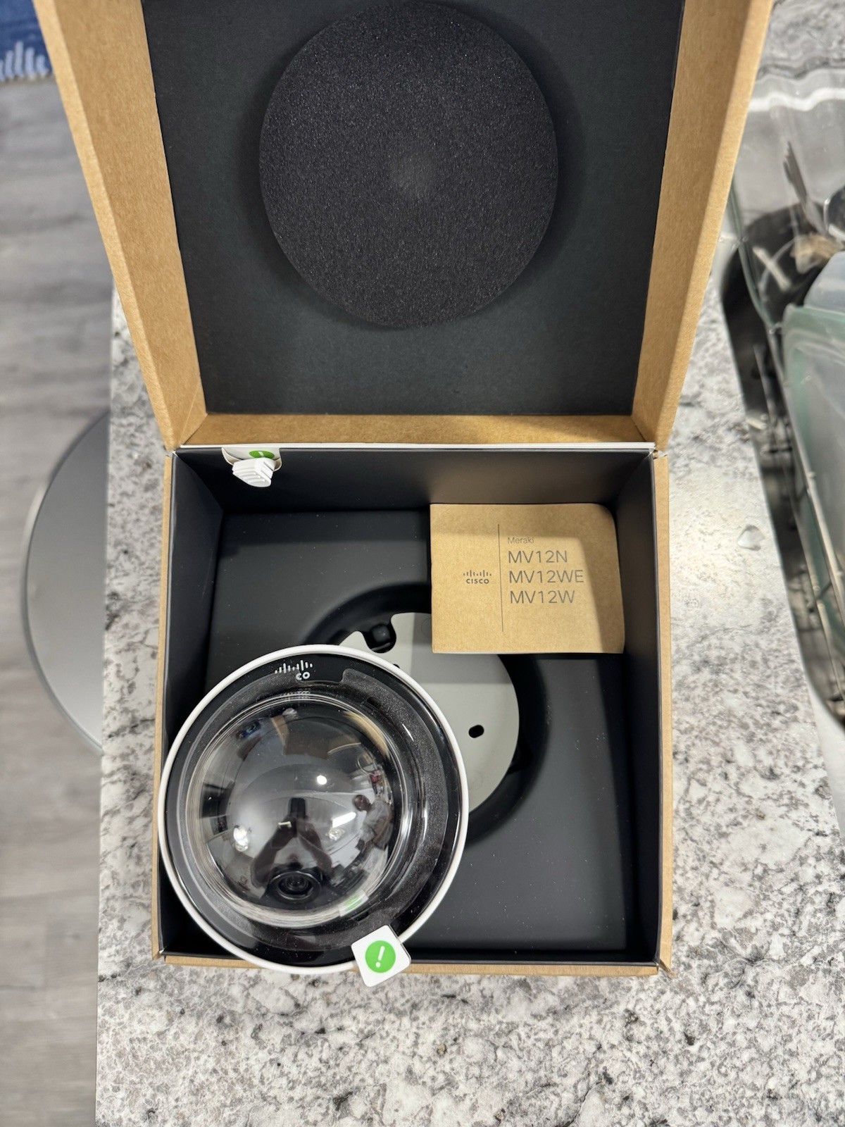 Cisco Meraki MV12N Smart Security Camera – Open Box, New (Lot of 2 Available)