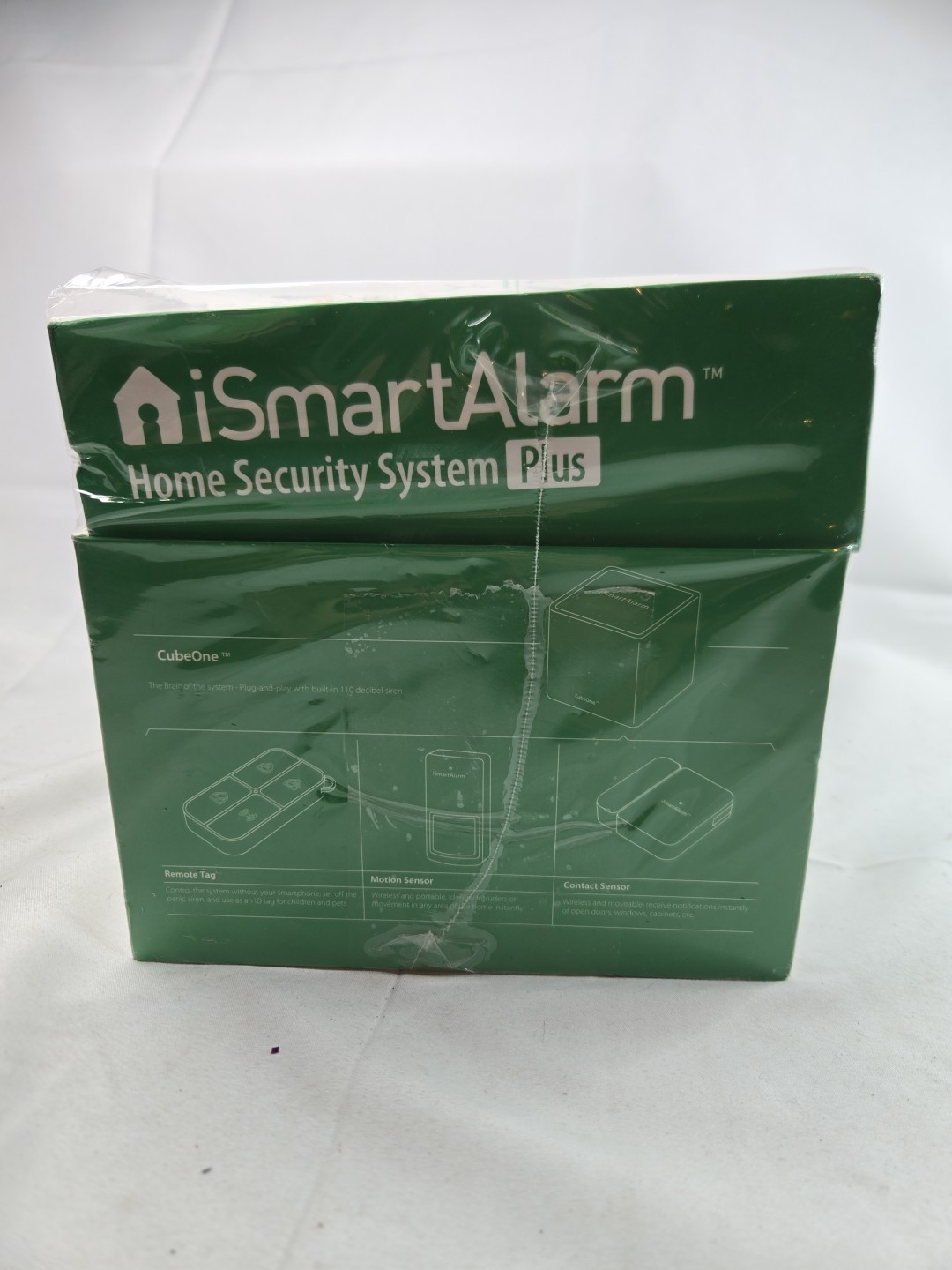 BRAND NEW iSmartAlarm iSA8 Wireless Smart Home Security System Plus Package