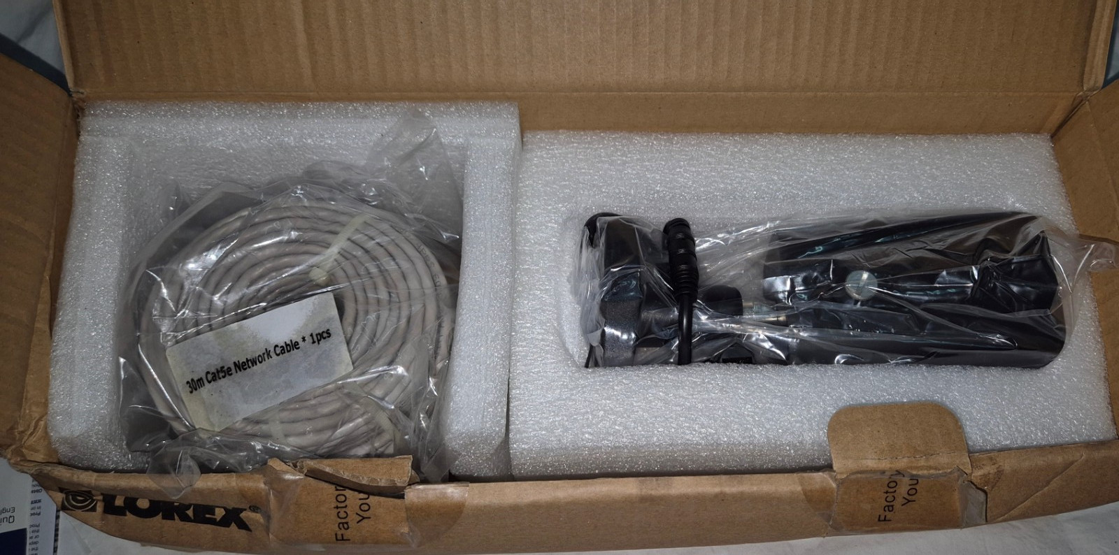 Lorex LNB8921B 4K Smart IP Fixed Bullet Night Vision Security Camera NTSC BLACK