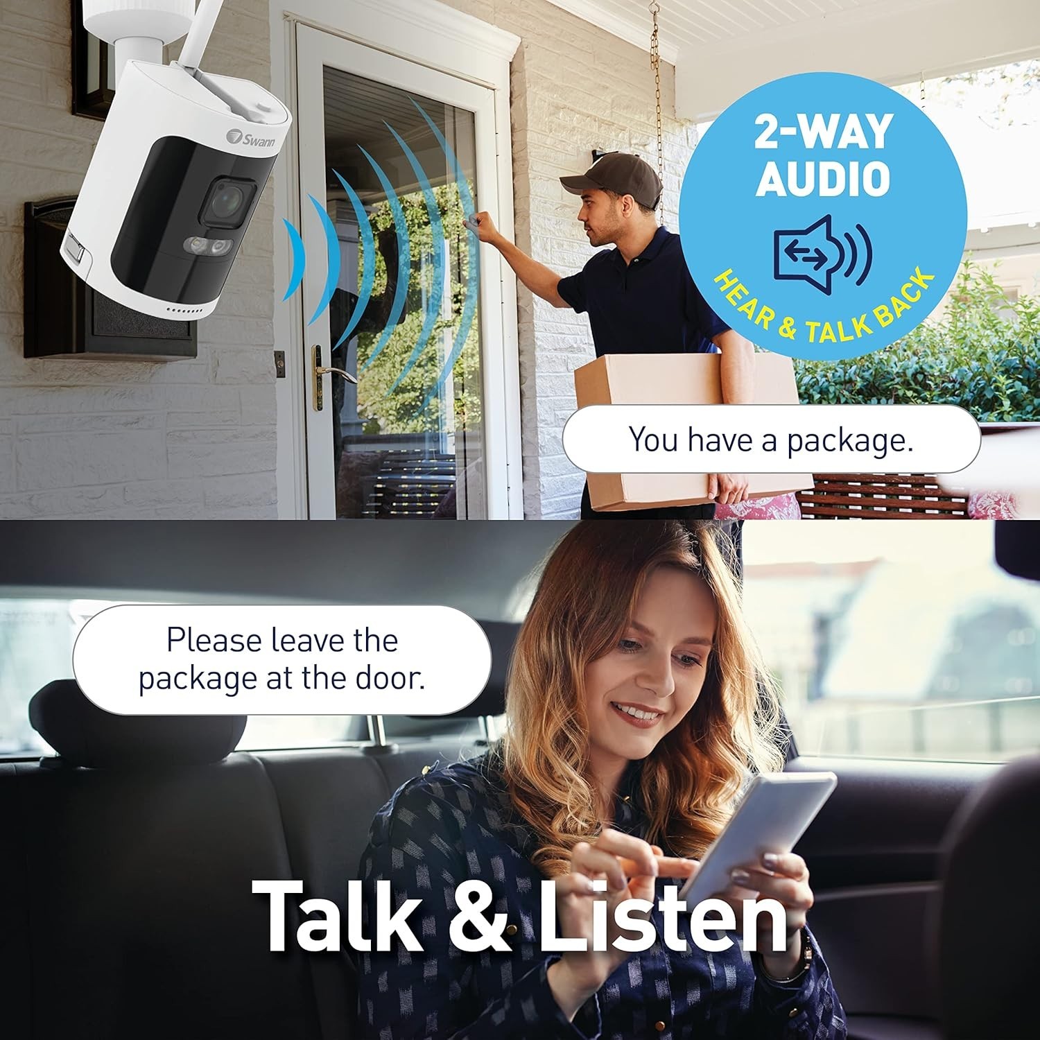 2K wifi Wireless Security camera system with 4pcs 2K Wire-Free Cameras+1TB HDD