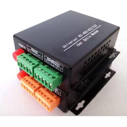 RS485/422/232 Data over Fiber Optic Extenders Converters FC Singlemode 20Km