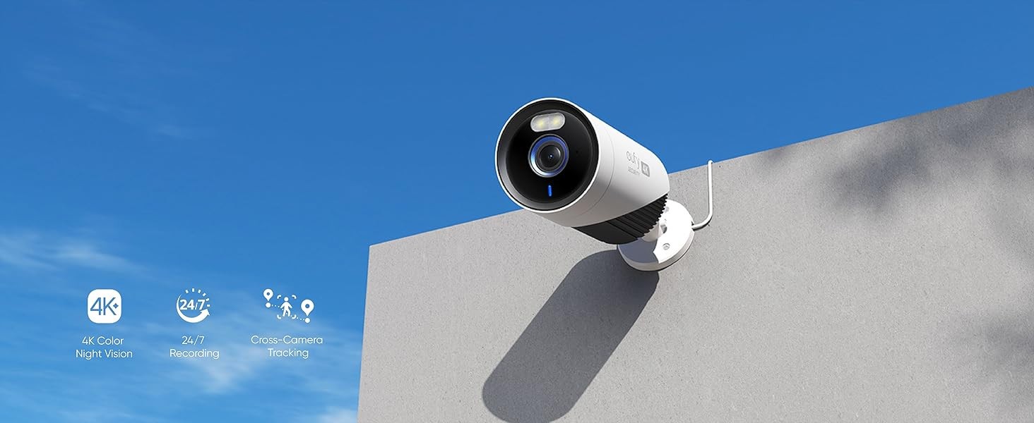 eufy eufyCam E330 4K Outdoor Home Security Camera System 10CH Wi-Fi NVR | NWOB