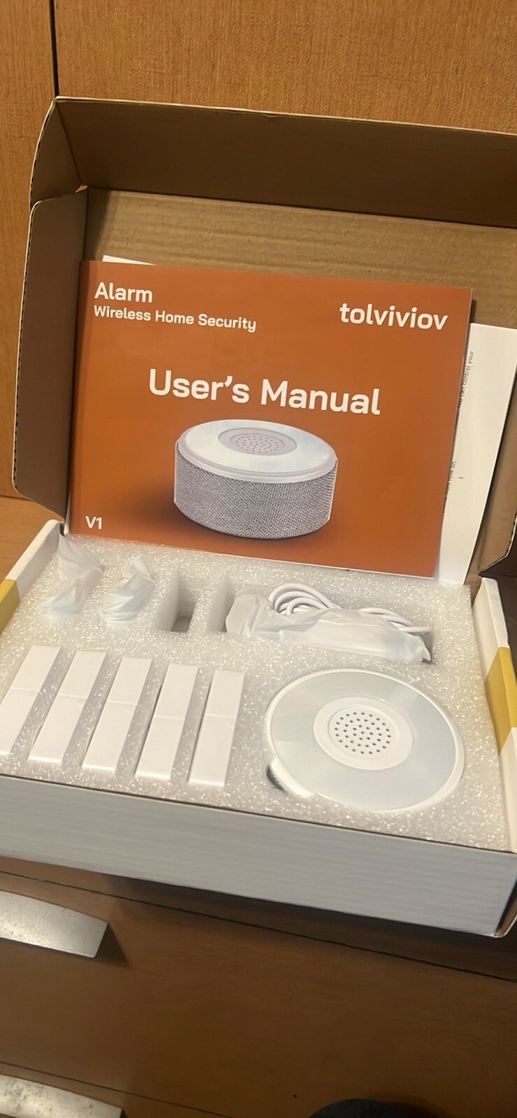 tolviviovHome Alarm System8 Piece Kit
