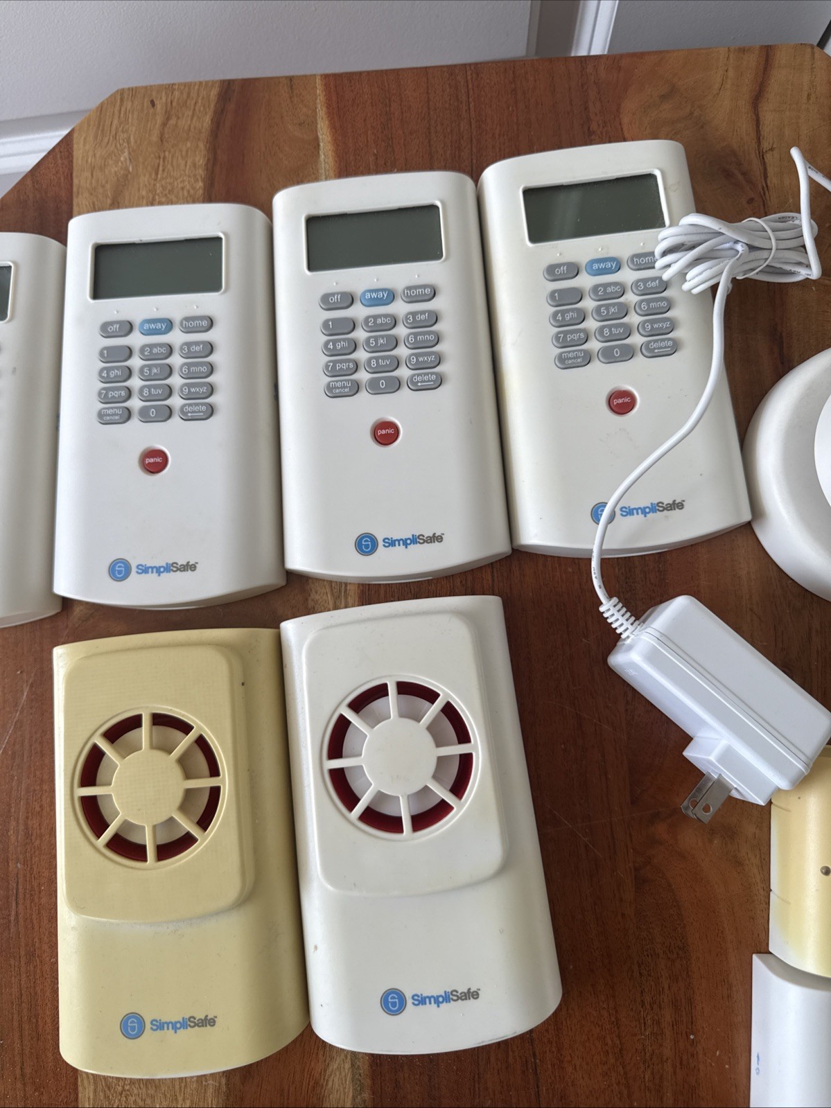 Large Lot of SimpliSafe Home Security System Gen 1 – Unknown Pin – For Parts
