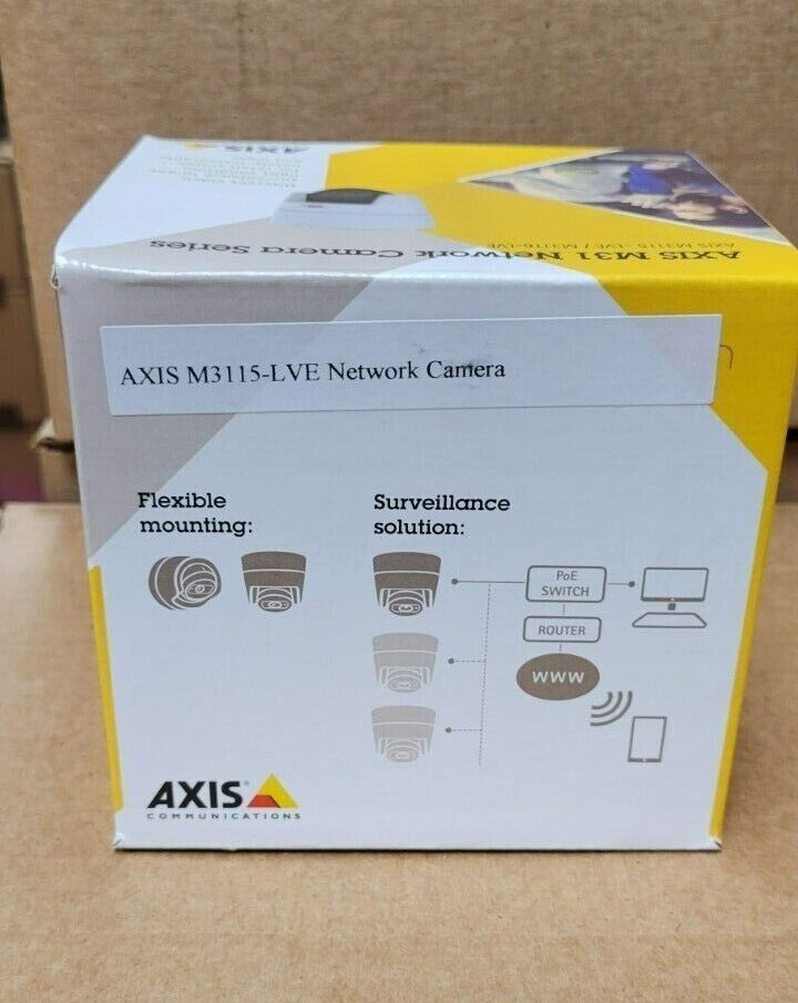 Axis M3115-LVE – New in Box Lot of 10 Cameras