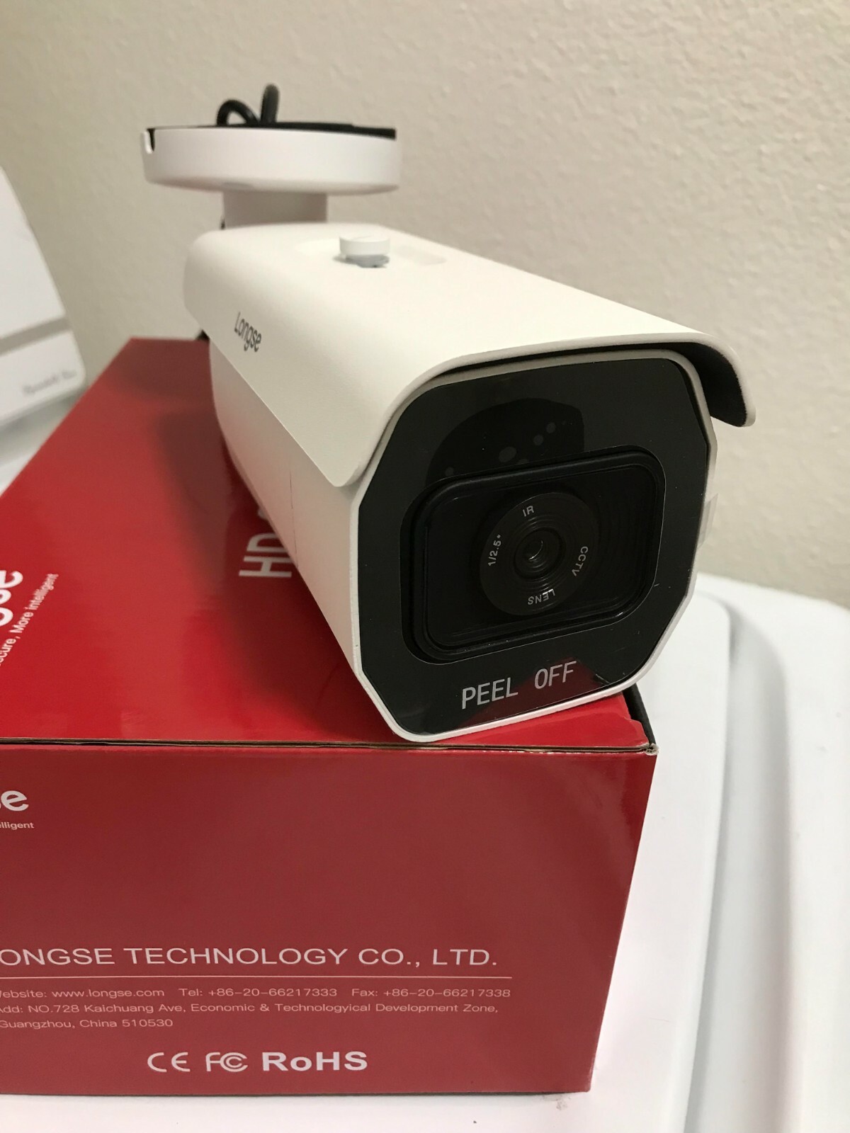 1/3 Sony Starvis -illuminated CMOS WDR, 3DNR, defog smart-I Security Camera