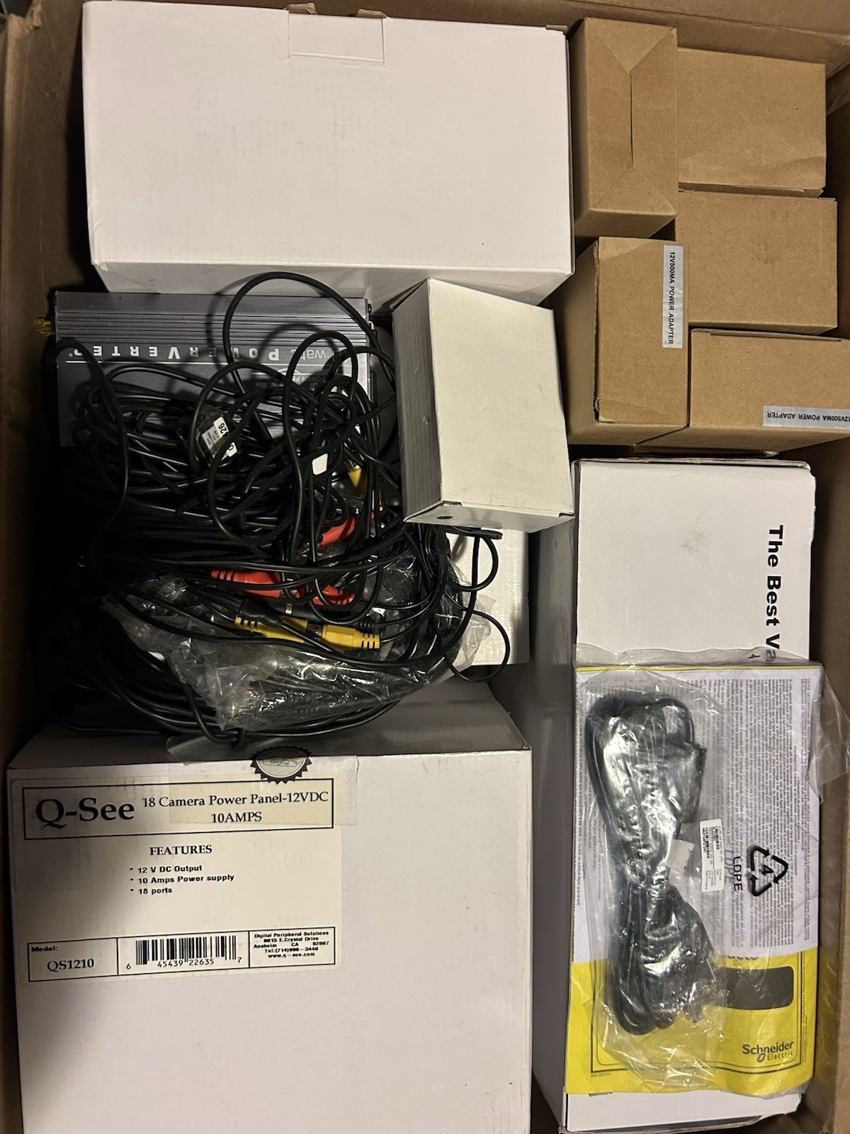 Q-see security camera system QSD2316L QSC601H QSB550SR QS1210 12 Cameras DVR Rec