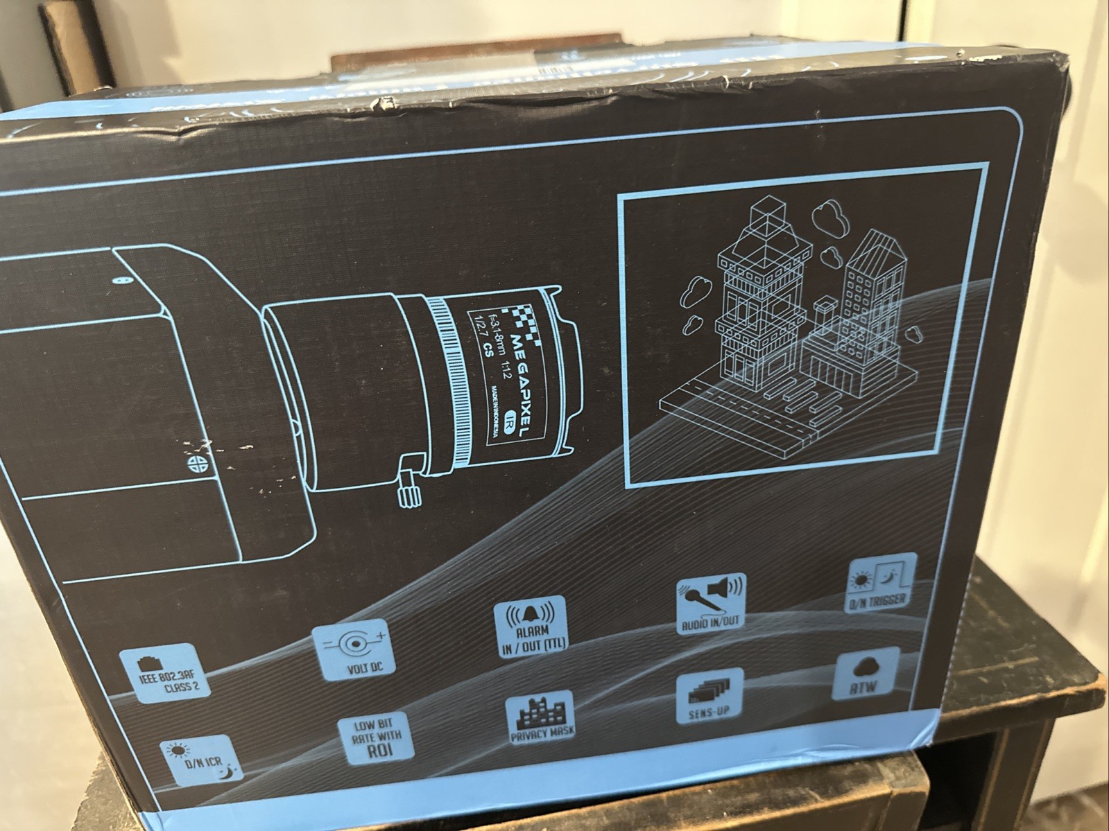 UHD Audio Surveillance Security Camera System IP Digital Network