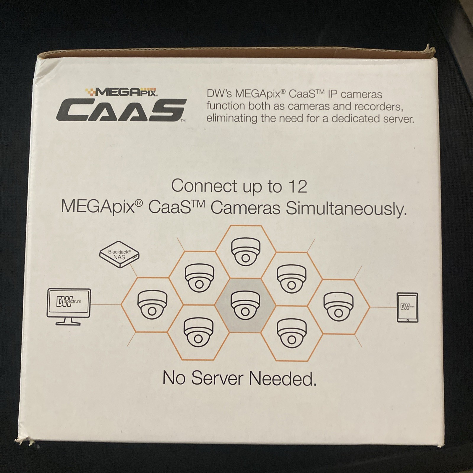 DWC-MV84WiAC2 Surface mount Dome IP Camera. 4 Mp Network IR Dome, 2.8-12mm