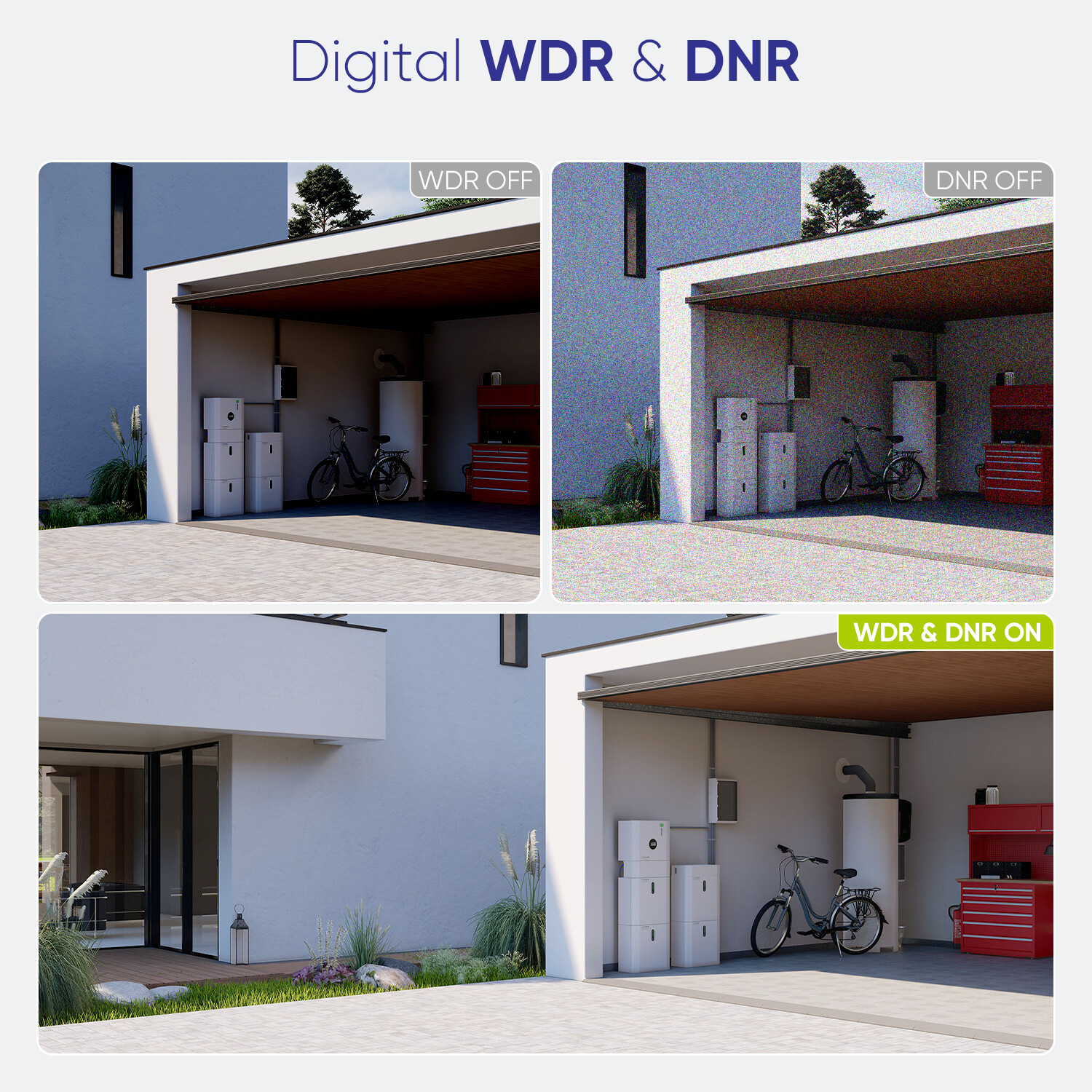 SANNCE 5MP 8CH DVR 1080P Security Camera System 2MP Full Color Night Vision 1TB