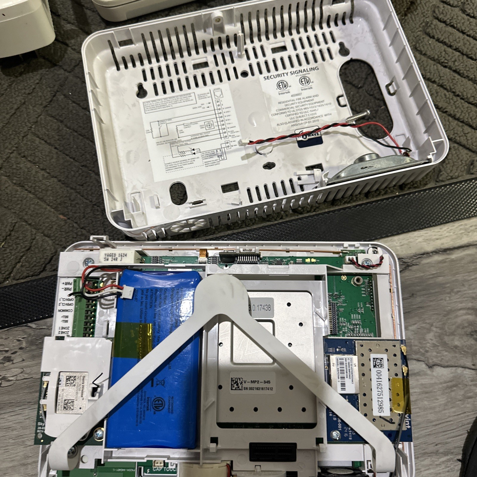Vivint Master Control Panel With Other Goodies