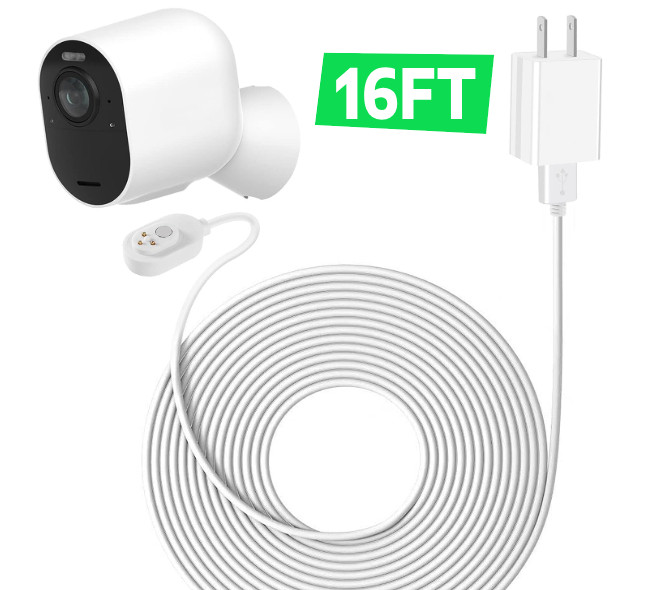 Arlo Camera Charger Outdoor&Indoor, Power for Arlo Pro 3, Arlo Pro 4, Arlo Ultra