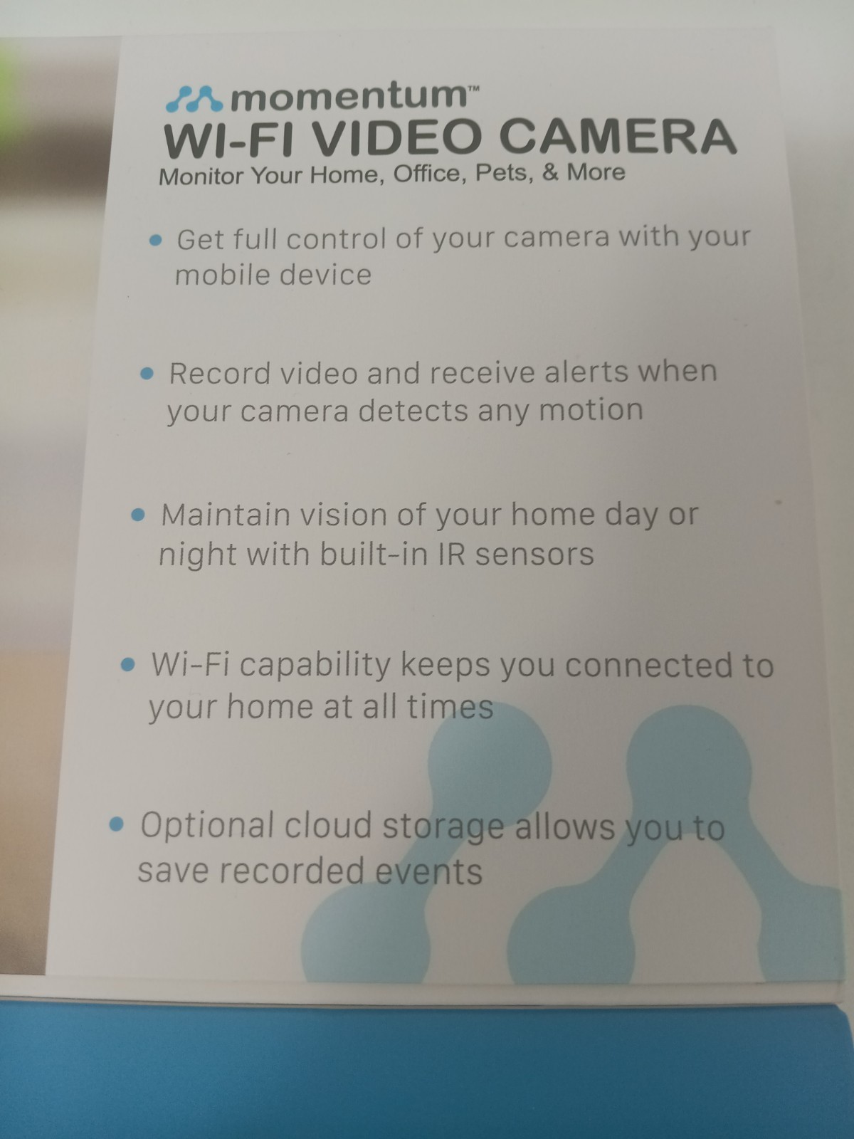 2X Momentum HD Wireless Indoor Home Security Camera with2-Way Audio Night Vision