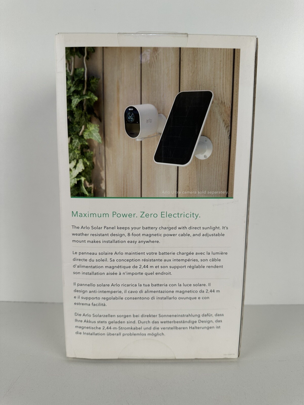 Arlo Solar Panel Charger For Arlo Ultra & Arlo Pro 3 Cameras VMA5600-10000S