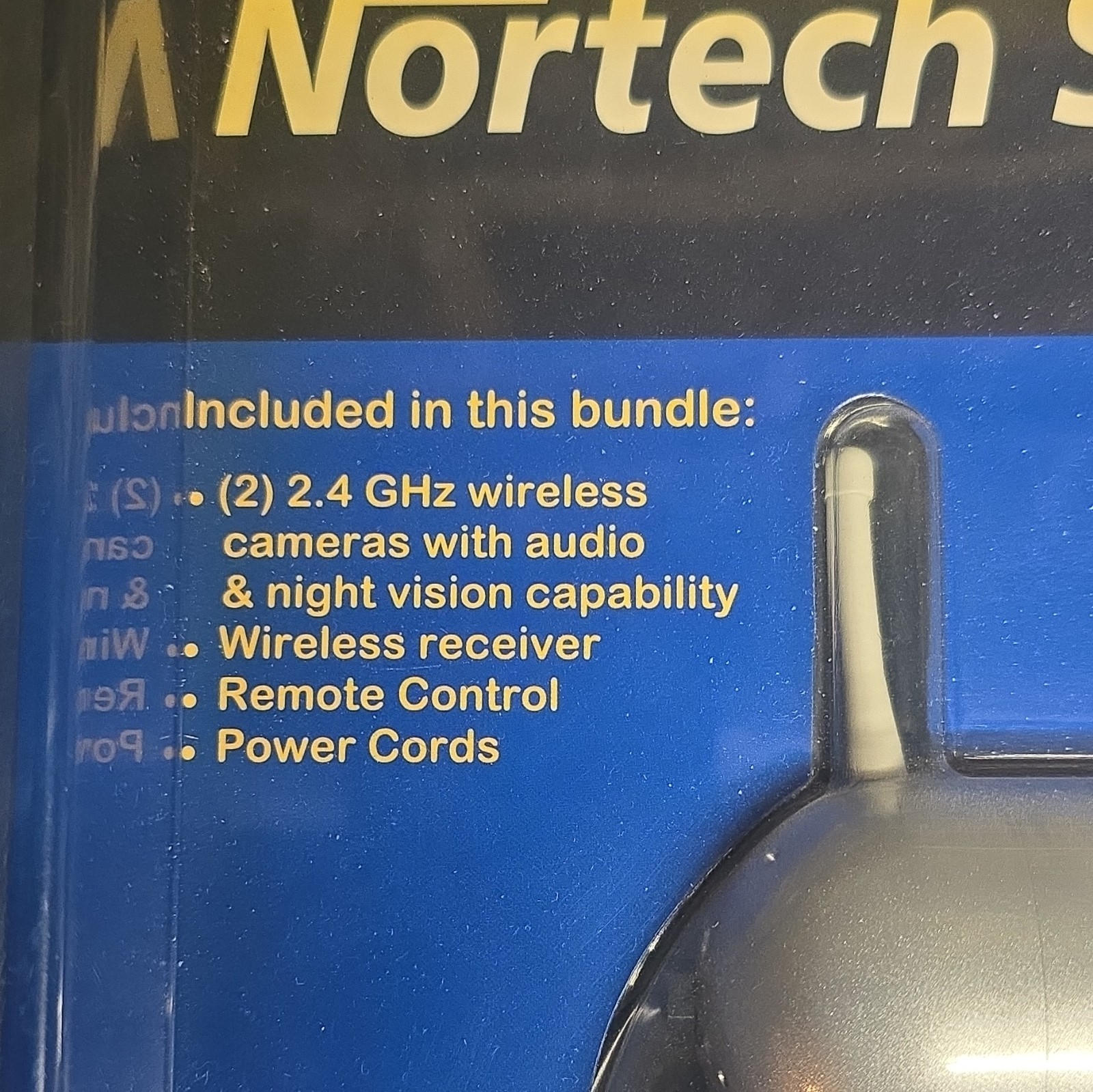 Nortech Security Wireless 2.4GHz 2-Camera System w/ Night Vision and Audio