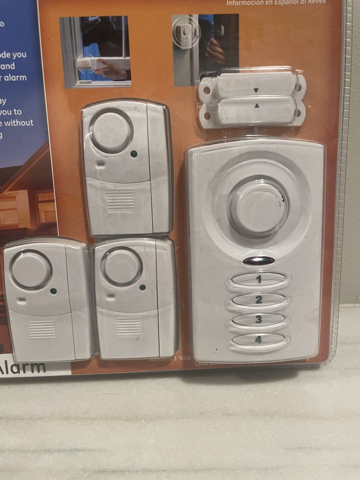 GE Personal Security Alarm Kit #51107 – Window or Door Alarm – New in Package