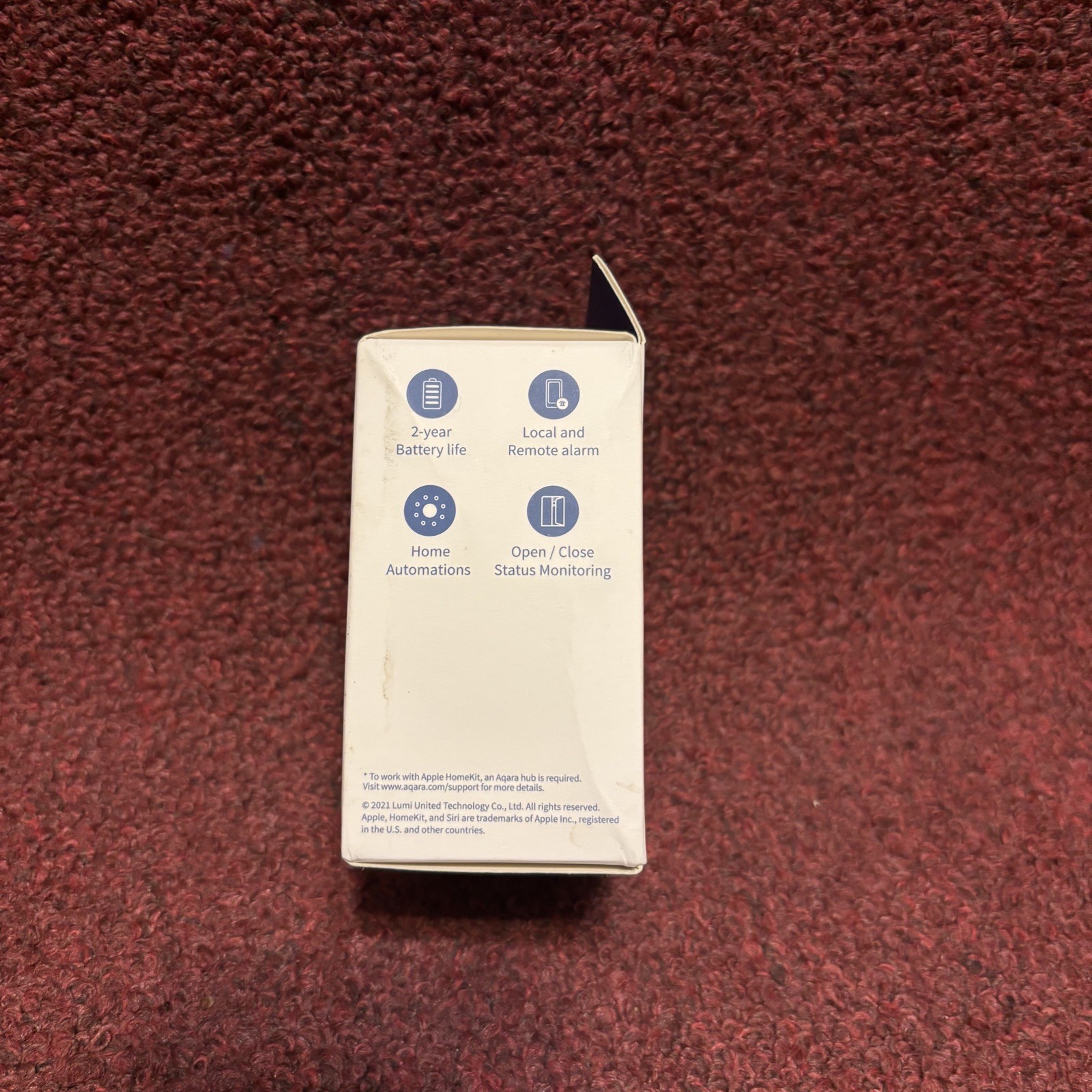 Aqara Door & Window Sensor REQUIRES AQARA HUB Zigbee Connection Wireless