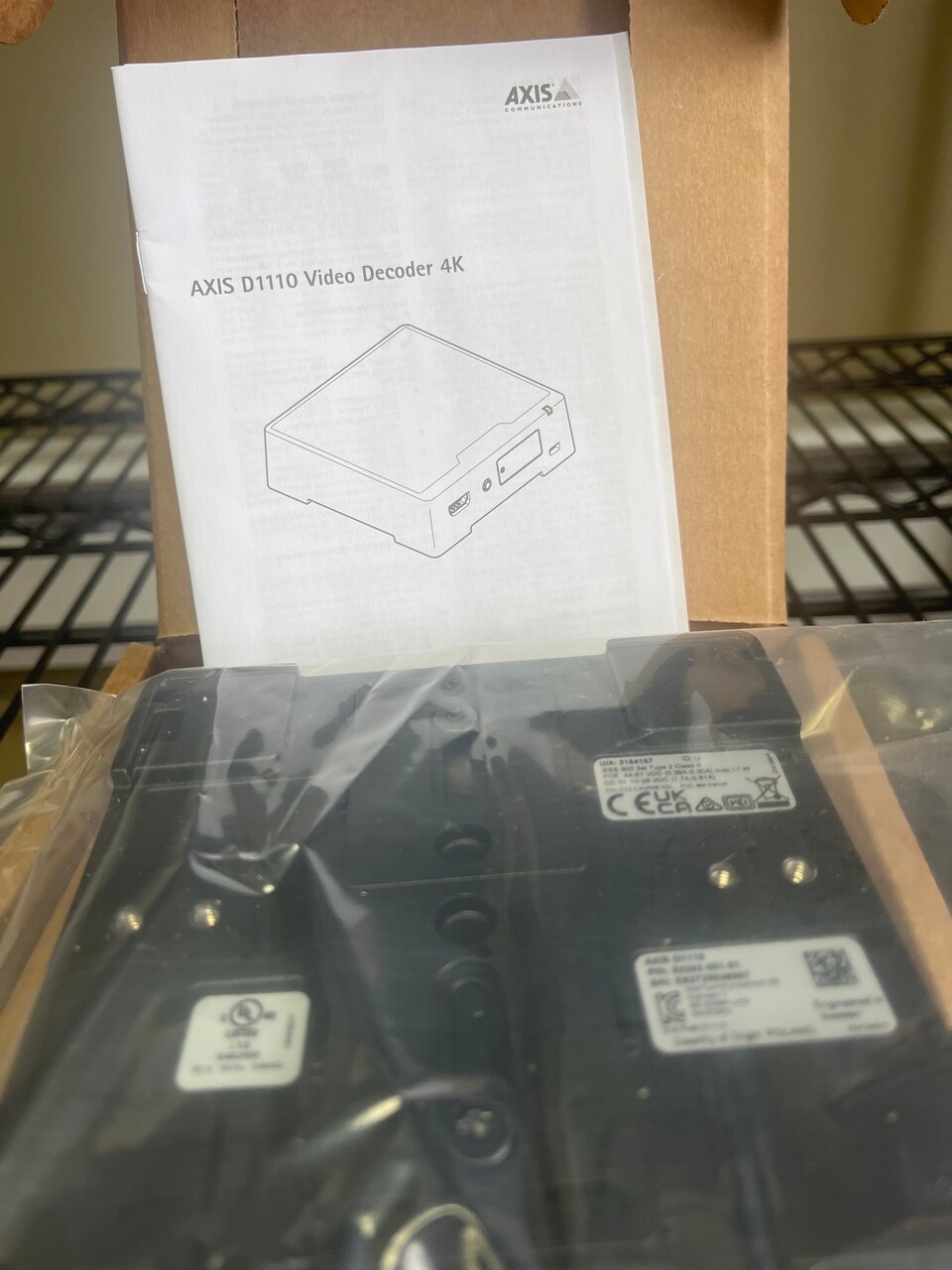 AXIS D1110 Video Decoder 4K (02282-001) | NEW Open Box