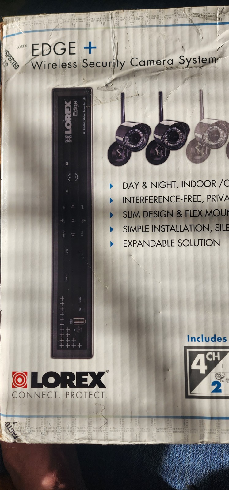 Lorex 2 Camera HD Wire- Security System