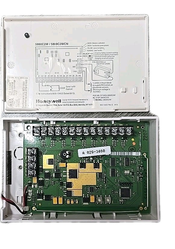 Honeywell Resideo 5800C2W Hardwired to 5800 Wireless Converter